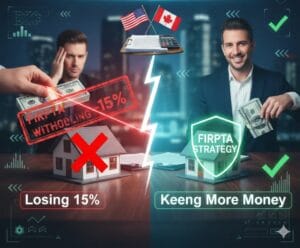 FIRPTA tax strategies Canadian property investors use