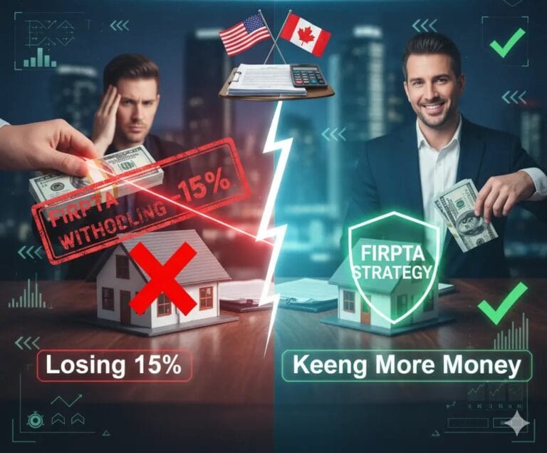 FIRPTA tax strategies Canadian property investors use