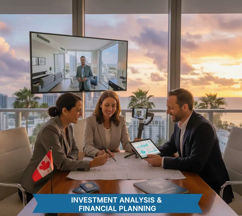 Canadians buying property in Miami - in-person and virtual property viewing options