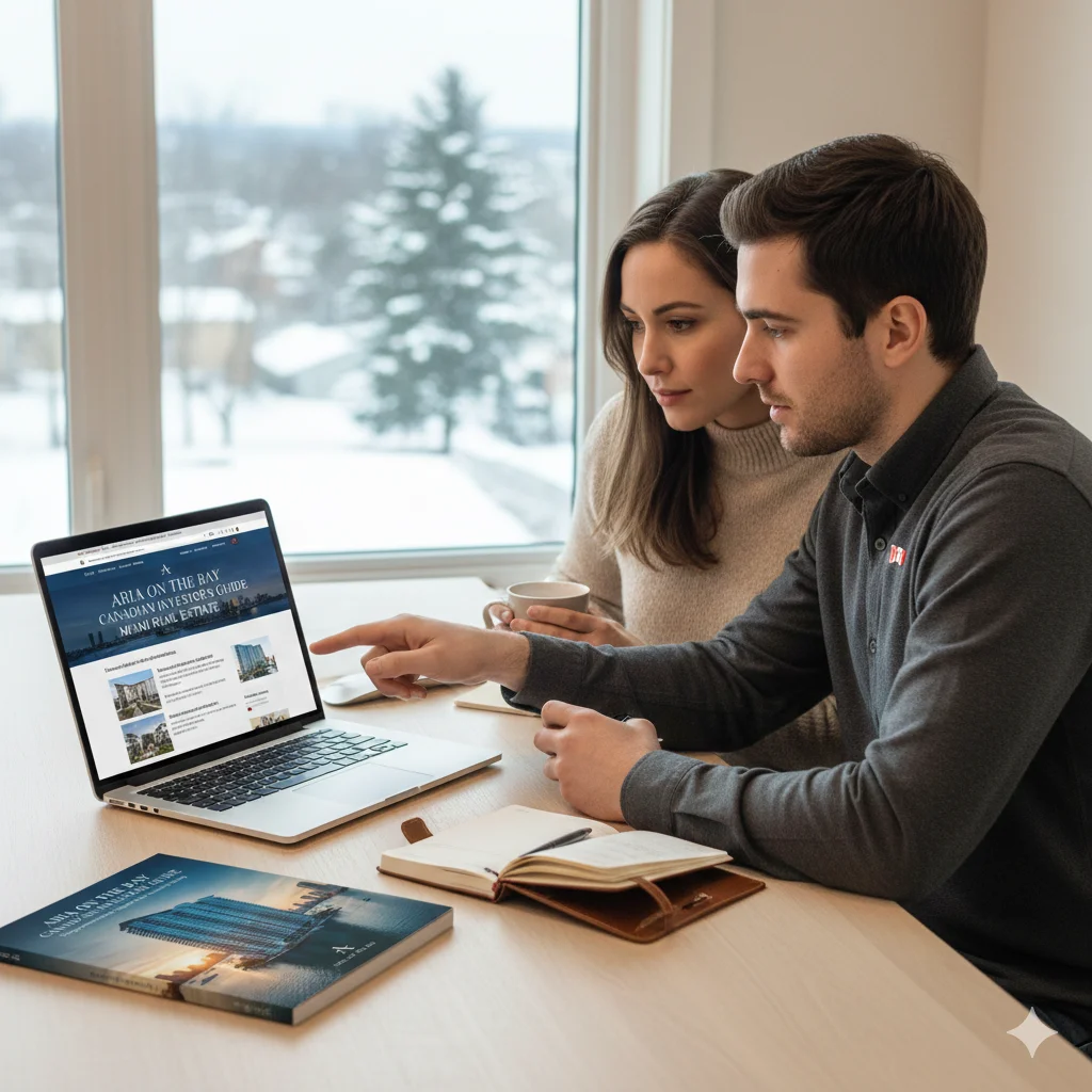 Canadian investors researching Aria on the Bay — cross-border tax and buying guide for Miami real estate