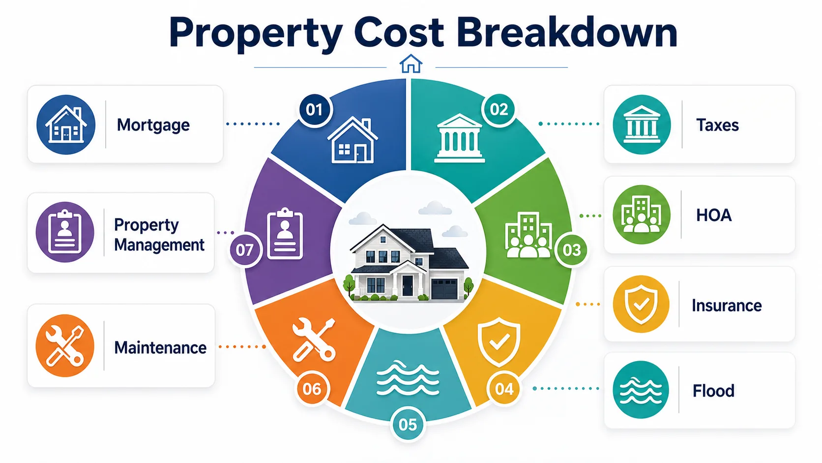 Miami property ownership cost stack with insurance and flood coverage