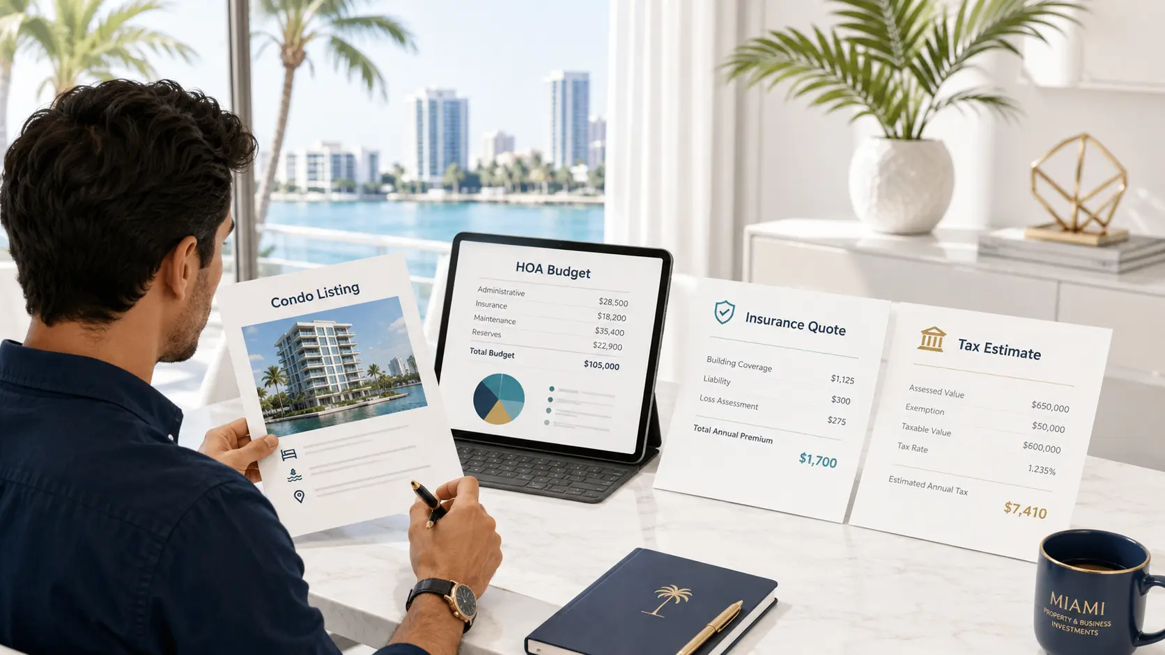 Miami condo cash flow checklist for investors