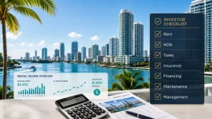 Miami rental cash flow guide for buyers and investors