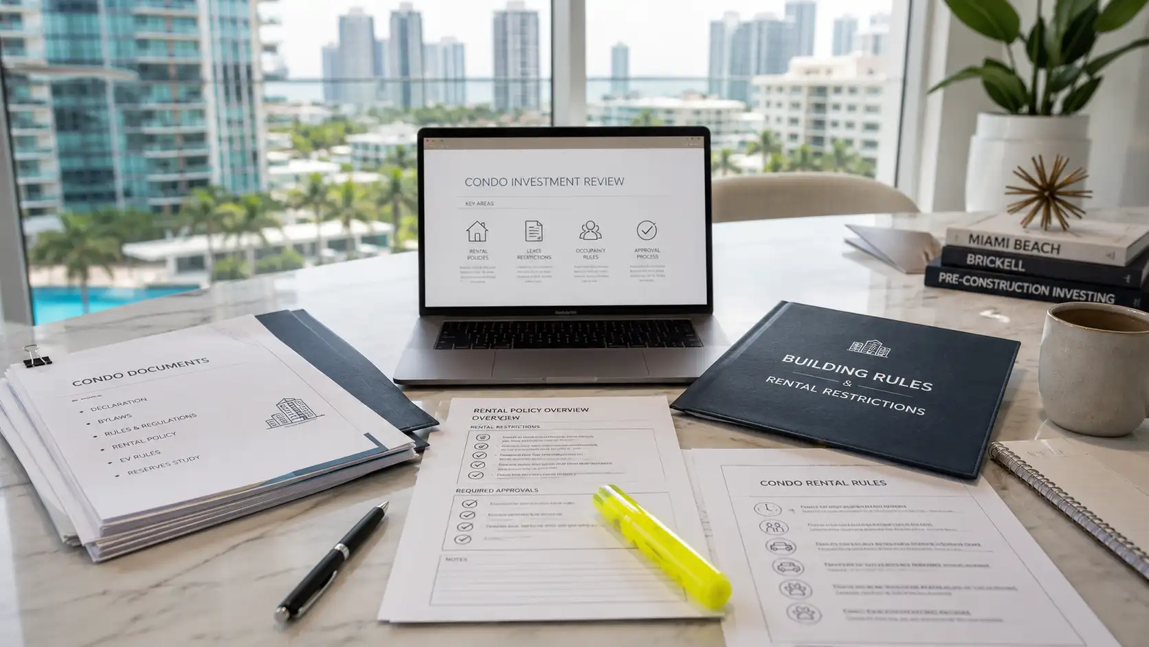 Miami condo rental rules review before buying
