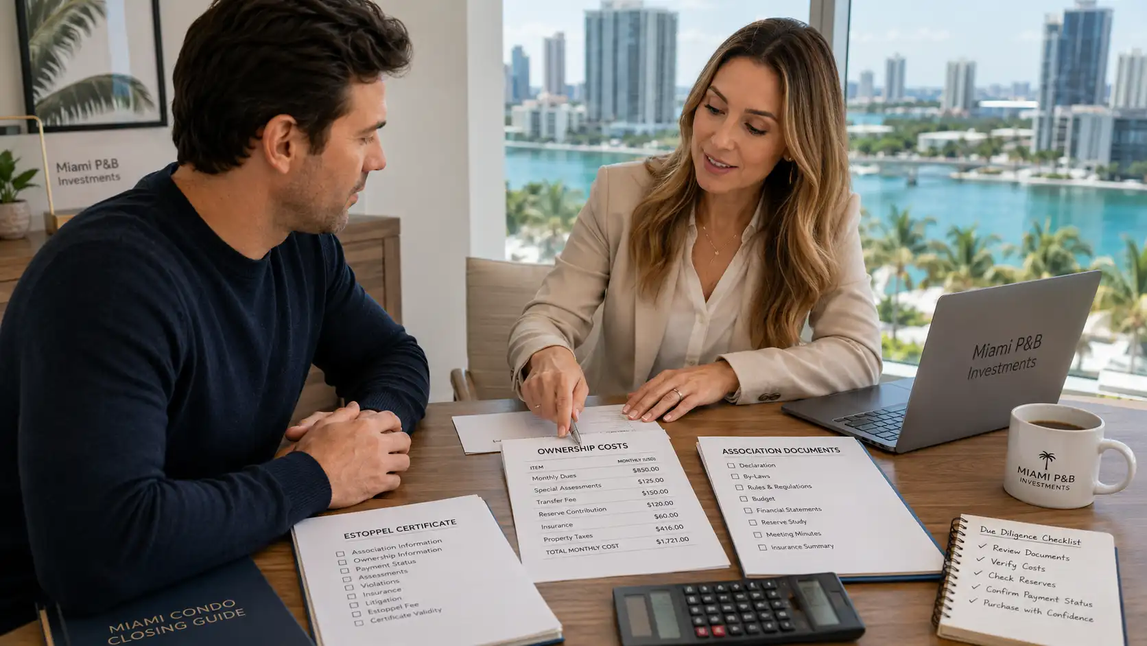 Miami P&B Investments condo buyer support in South Florida