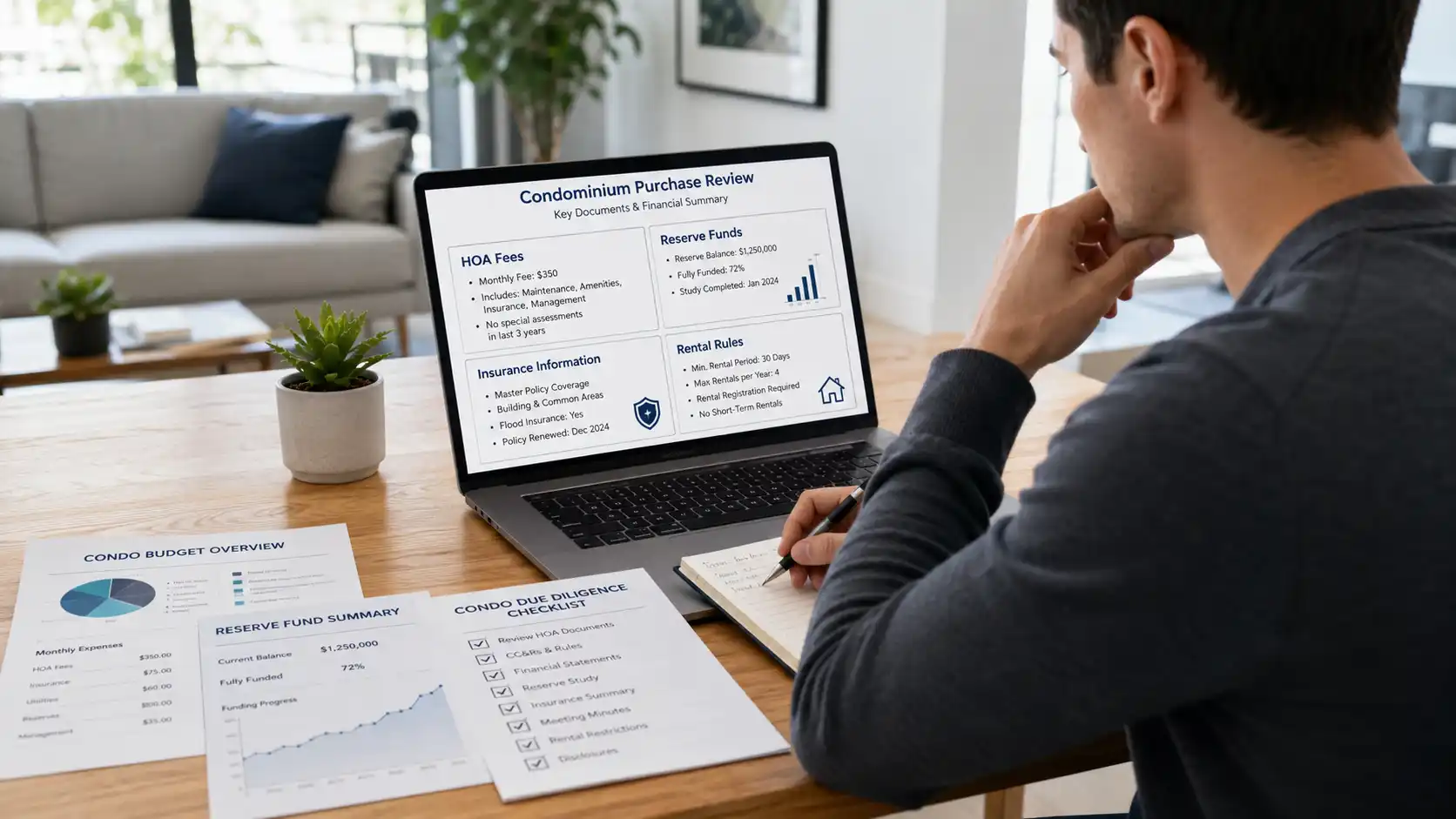 South Florida condo due diligence checklist before buying