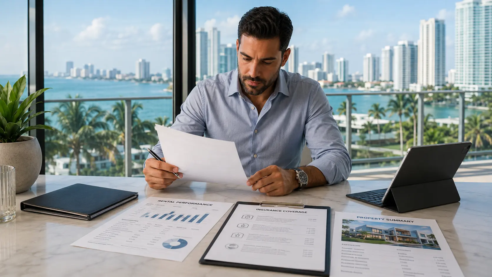  Investor evaluating Florida LLC rental property strategy