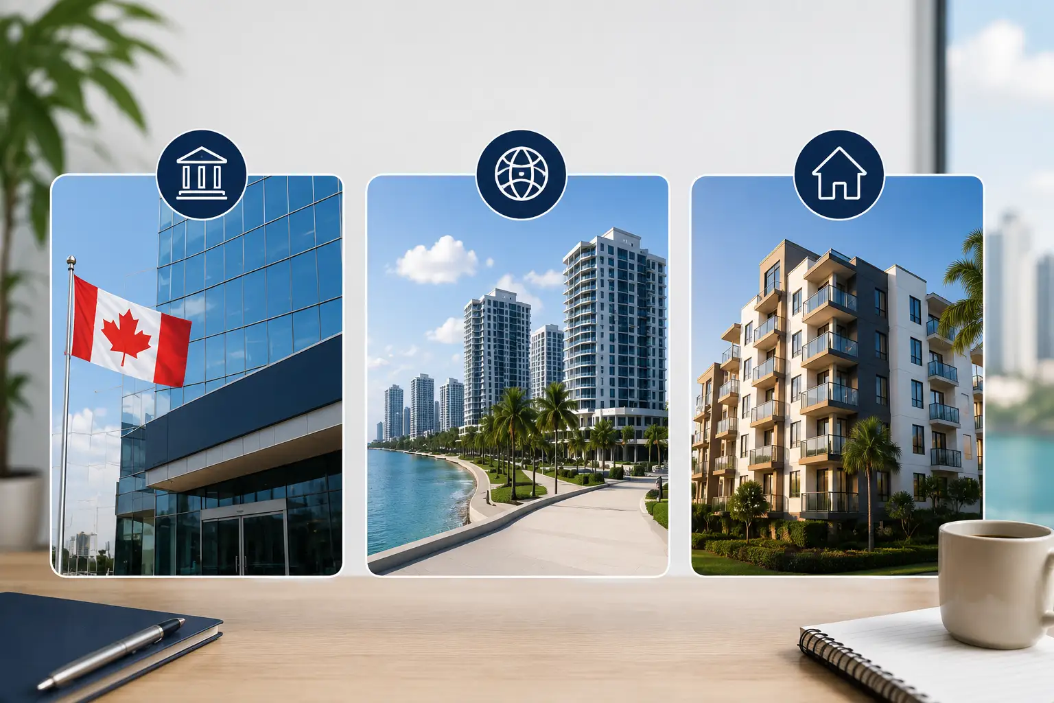 Mortgage financing options for Canadians buying property in Florida.