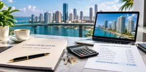 Miami condo closing costs explained for buyers purchasing property in South Florida.